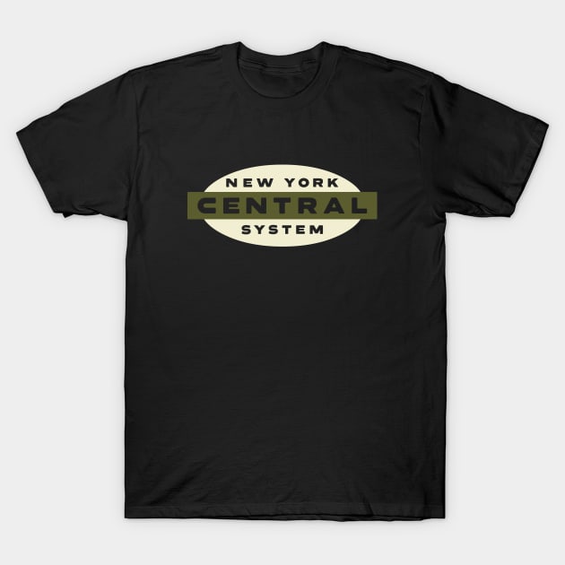 The New York Central Railroad T-Shirt by Turboglyde